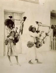 Nubische Musiker